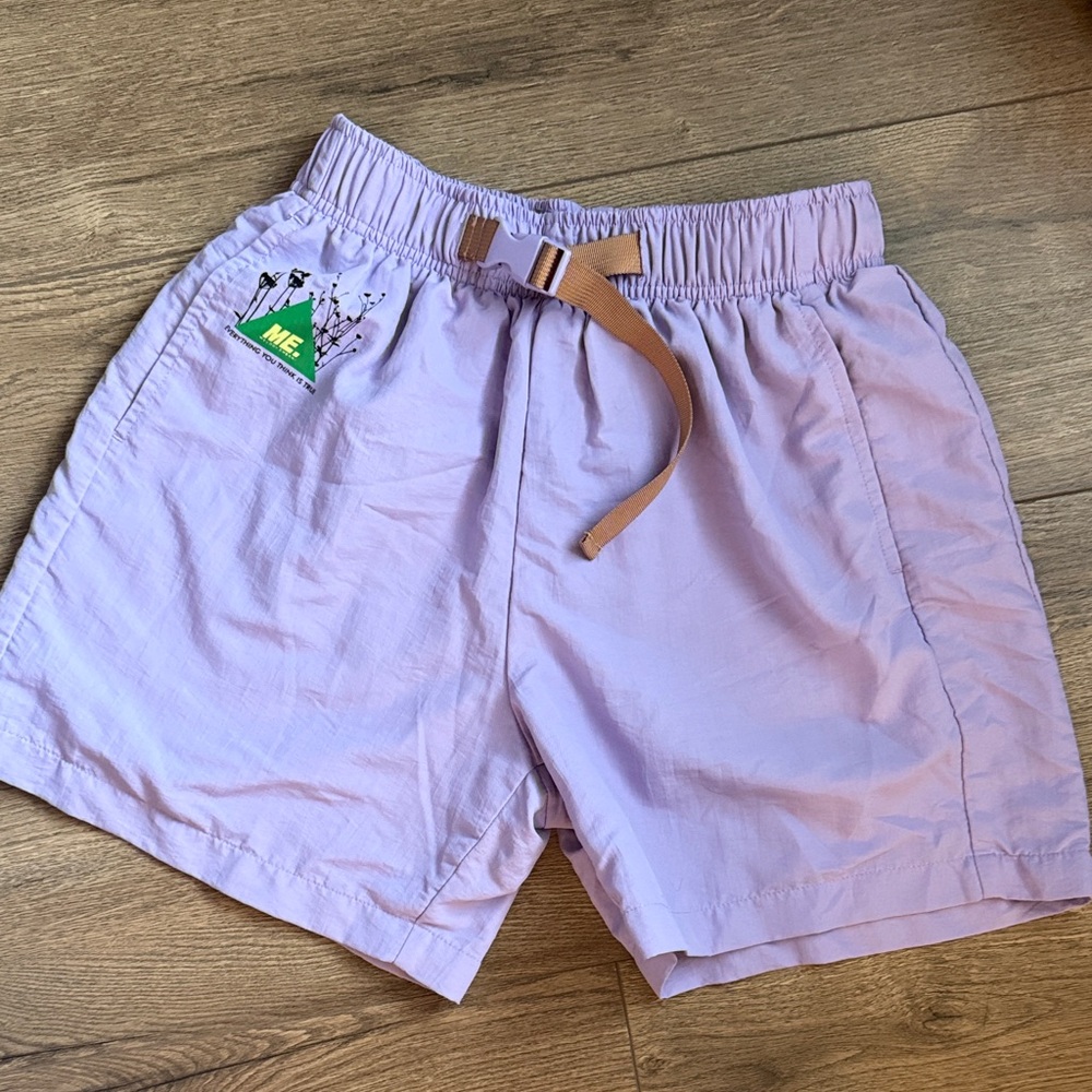 Melody Ehsani Lavender Women's Athletic Shorts